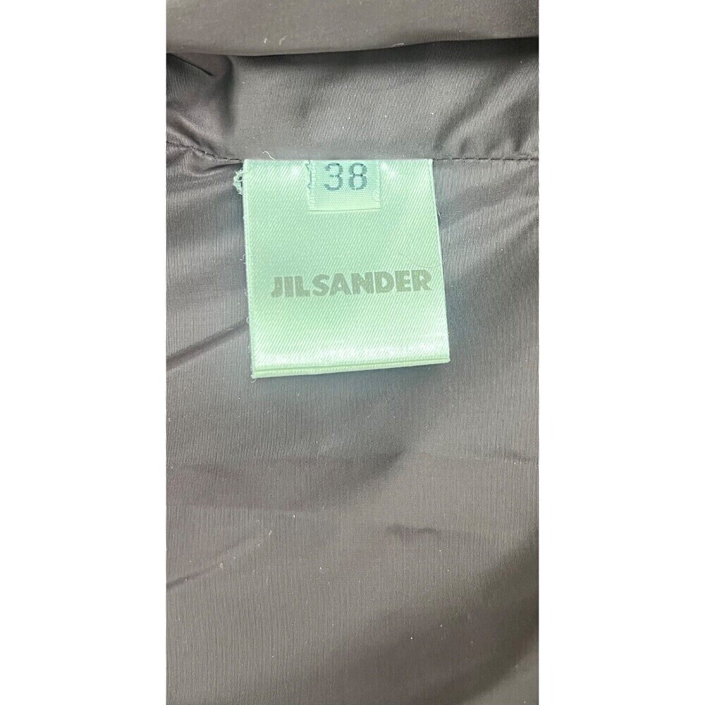 Jil Sander Purple Mohair Wool Blend Long Coat Button Front Size DE 38/ US 8 - Picture 8 of 10